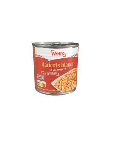 NETTO White beans with tomatoes Prep1/2 265g