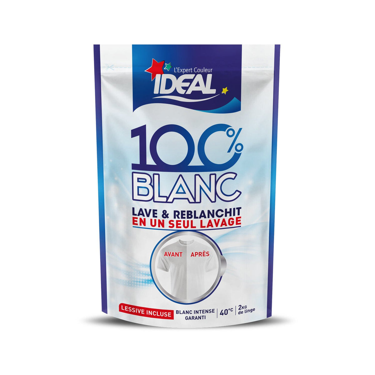 IDEAL Teinture Textile 100% Blanc 300g -J12