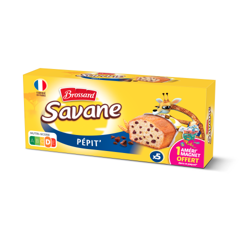 BROSSARD Savane pocket x5 Pépite 150g (Origine France) DLUO 06/08/24 - A21