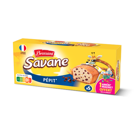 BROSSARD Savane pocket x5 Pépite 150g (Origine France) DLUO 06/08/24 - A21