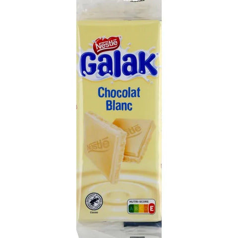 NESTLE GALAK White chocolate bar 100g. DLUO 03/31/2024 -B31