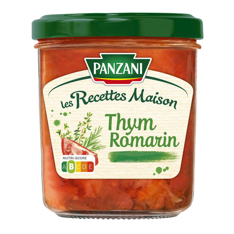 Panzani sauce qualité fraichement cuisinée thym romain 320g  - H103