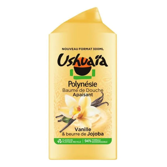 USHUAIA Gel douche Vanille/Jojo 300ml -J131