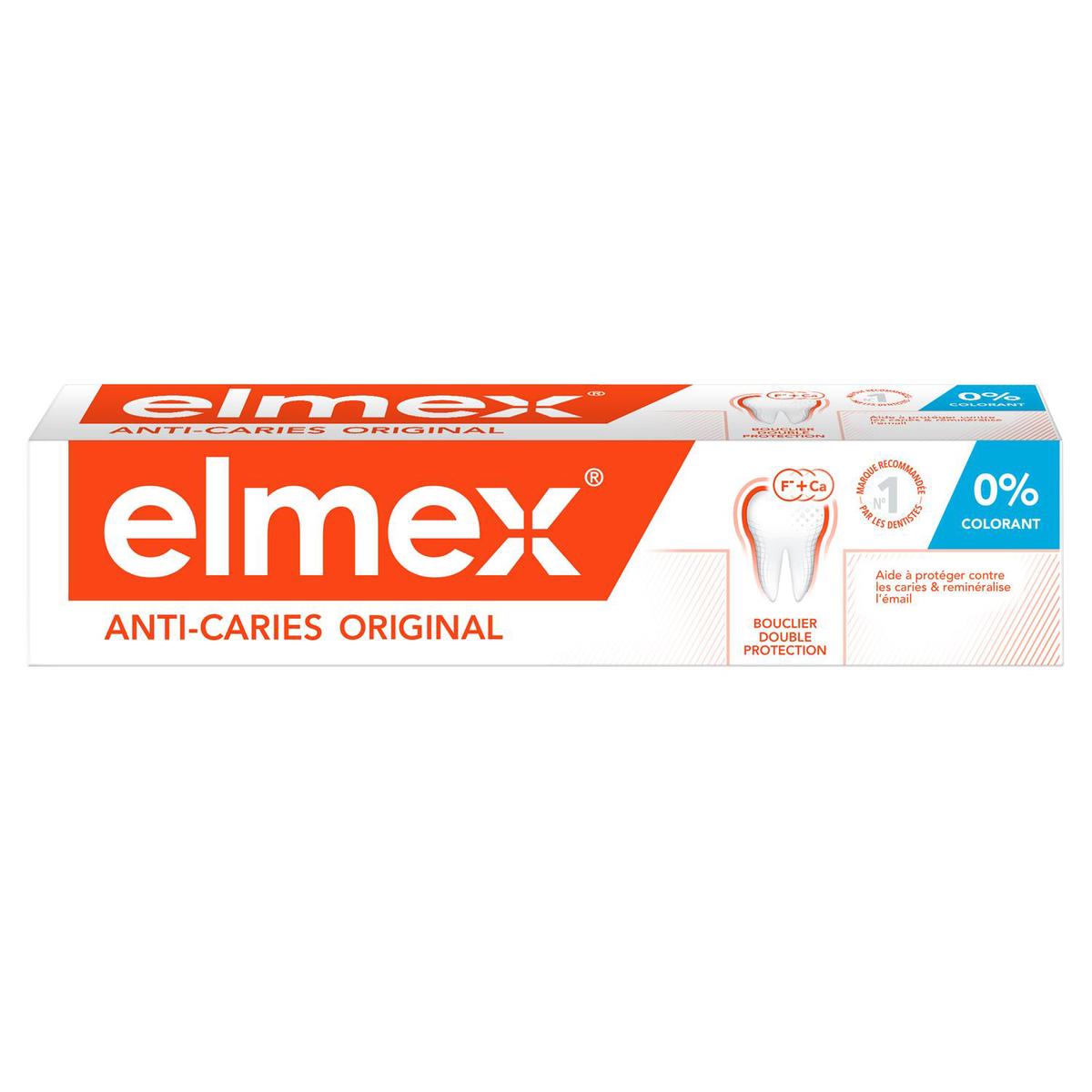 ELMEX Dentifrice Soin Complet Protèges Contre Les Caries 75ml -J62