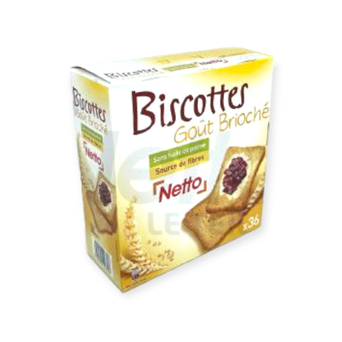 NETTO 36 biscottes briochées 300g   -E81