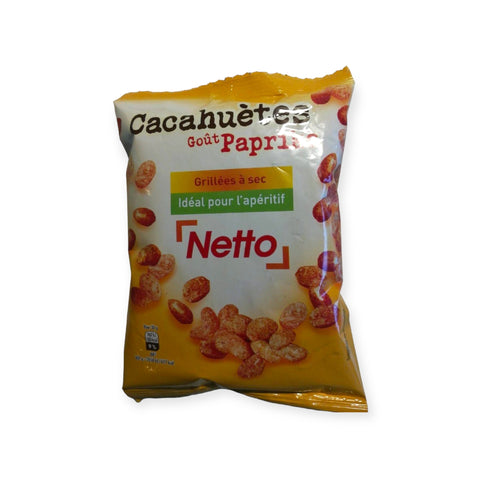 NETTO Roasted peanuts with paprika flavor 150g BBD 04/25/2024 -H61