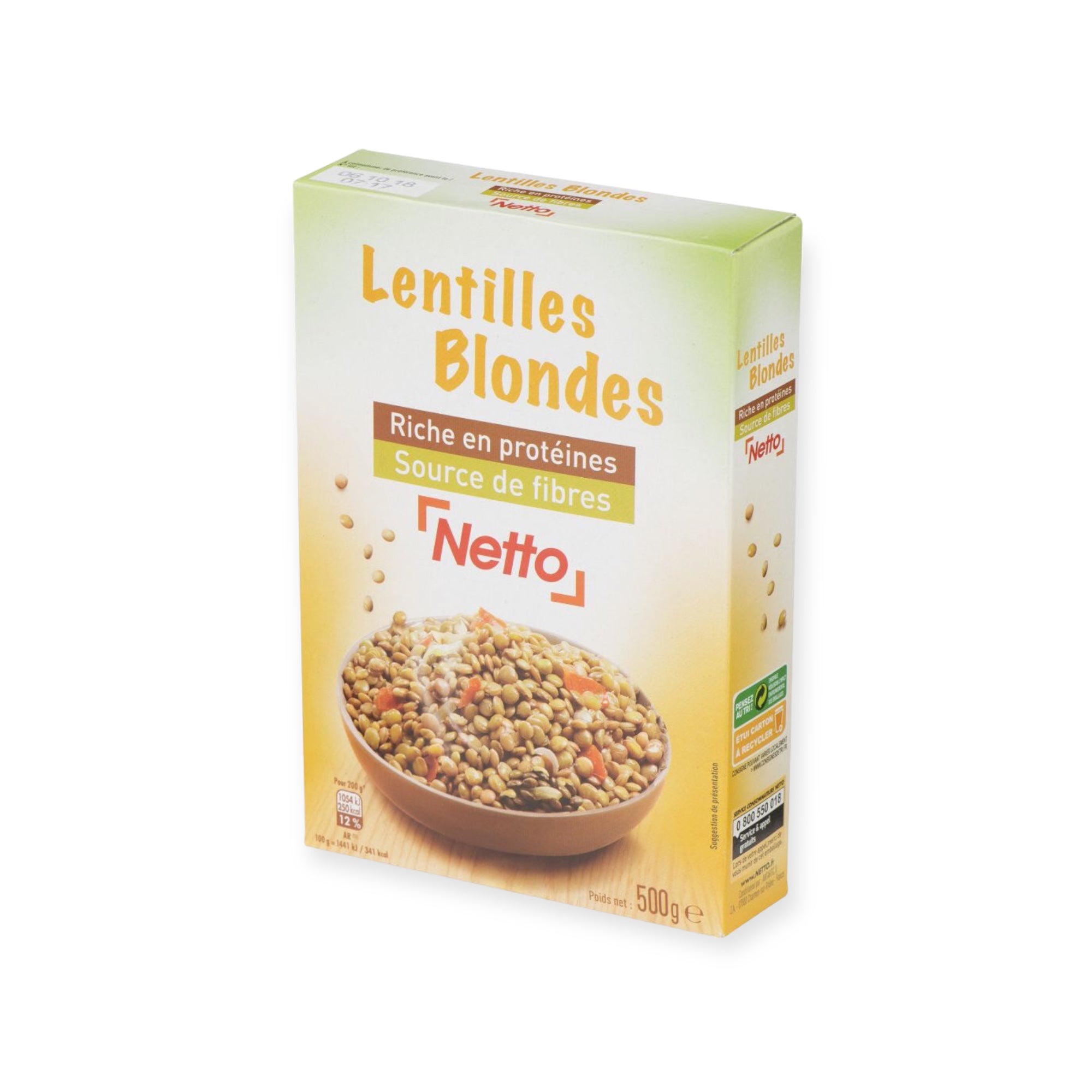 NETTO Blonde lentils 500g