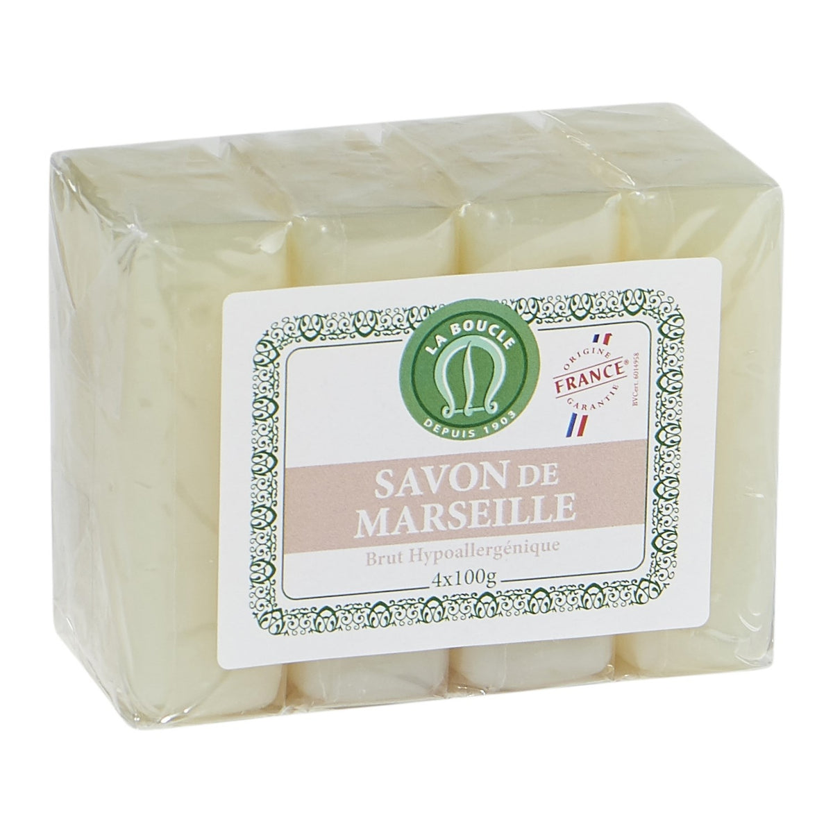 SAVON DE MARSEILLE Savon de Marseille Hypollèrgenique 400g -J40