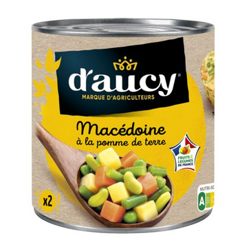 DAUCY MACEDOINE EGOUT.1/2 265g -I13