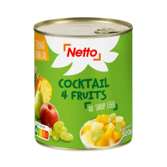NETTO Fruit cocktail 500g -I73