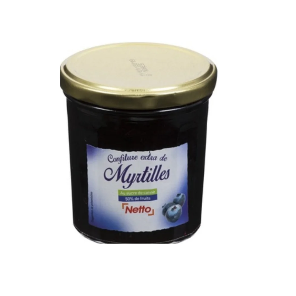 NETTO Confiture myrtilles 370g  -D124