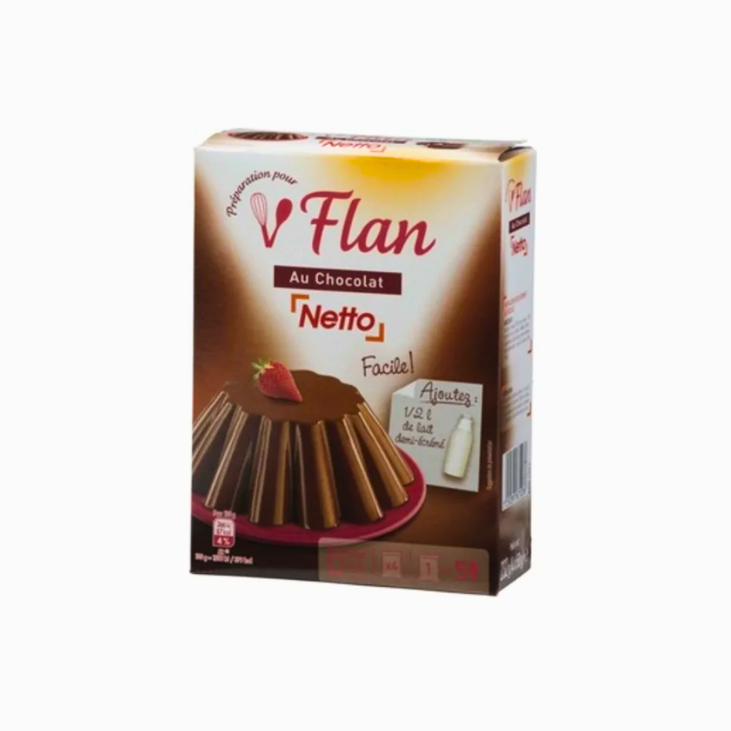 NETTO Chocolate Flan 232g BBD 08/03/2025 -E104