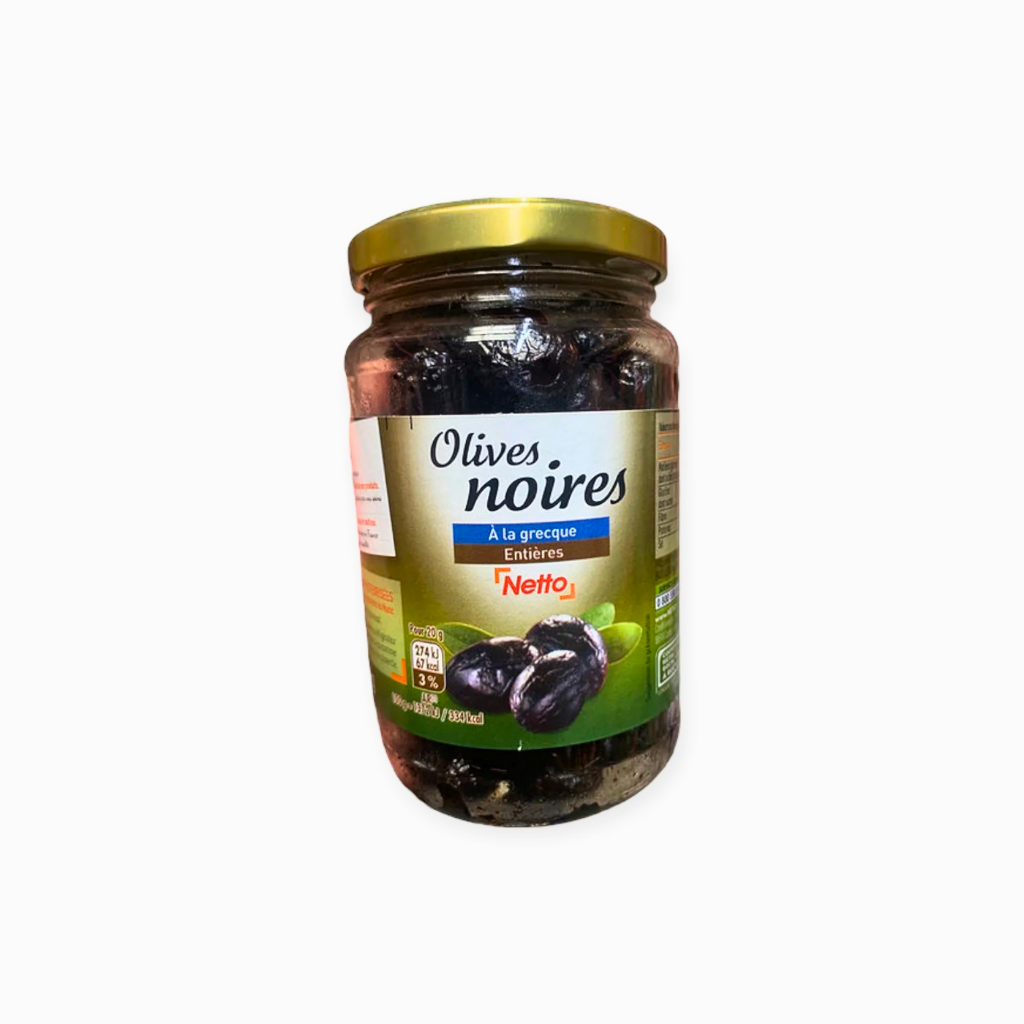 NETTO Olives noires grecque 250G  -I133