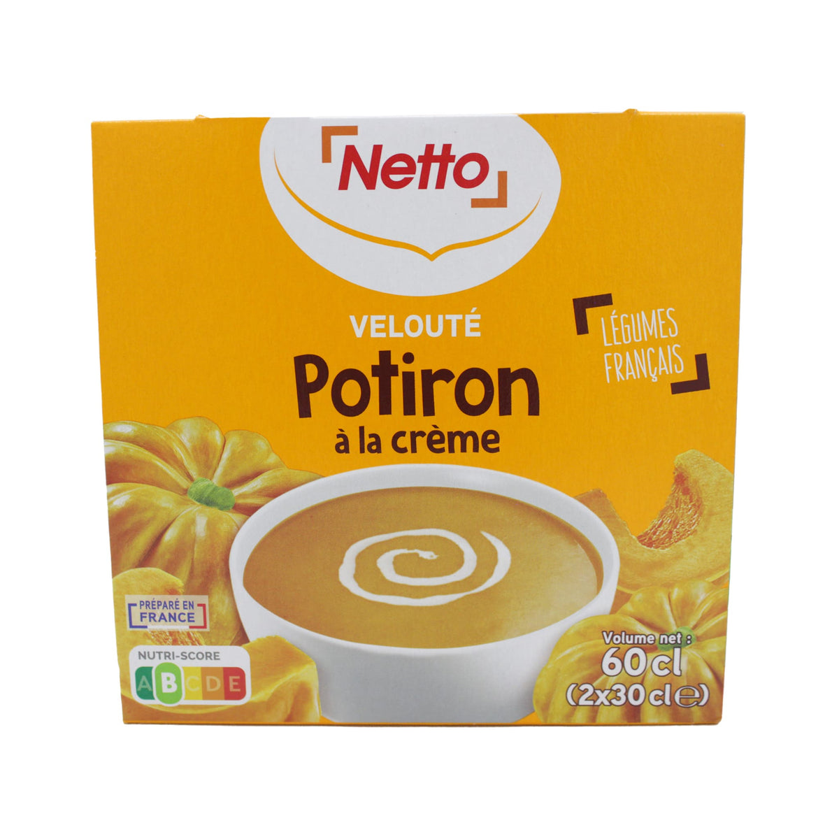 NETTO Pumpkin cream soup 2x30cl