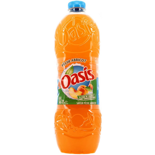 OASIS Boisson aux fruits saveur Pêche Abricot 2L -E14