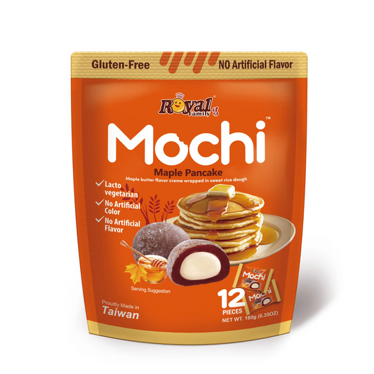 ROYAL FAMILY Maple Pancake Mochi 180g -A22