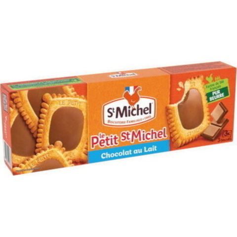 Découvrez les Petits St Michel chocolat au lait, des biscuits fondants et croustillants associés à un bon chocolat au lait