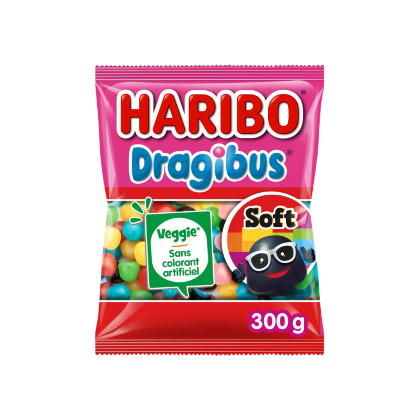 BONBONS Dragibus Soft HARIBO 300g -B81/80
