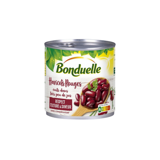 BONDUELLE Haricots Rouges Cuits Dans Très Peu De Jus 250g -I62