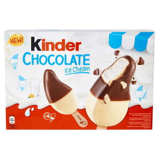 Kinder glace chocolate x4