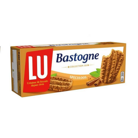 Inspiré d’une ancienne recette flamande, le biscuit Bastogne® de LU associe le croquant d’un biscuit riche en blé aux saveurs subtiles de sucre candi et de cannelle, si caractéristiques des spéculoos.