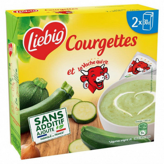 LIEBIG Courgettes & La Vache qui rit 2x30cl -G31