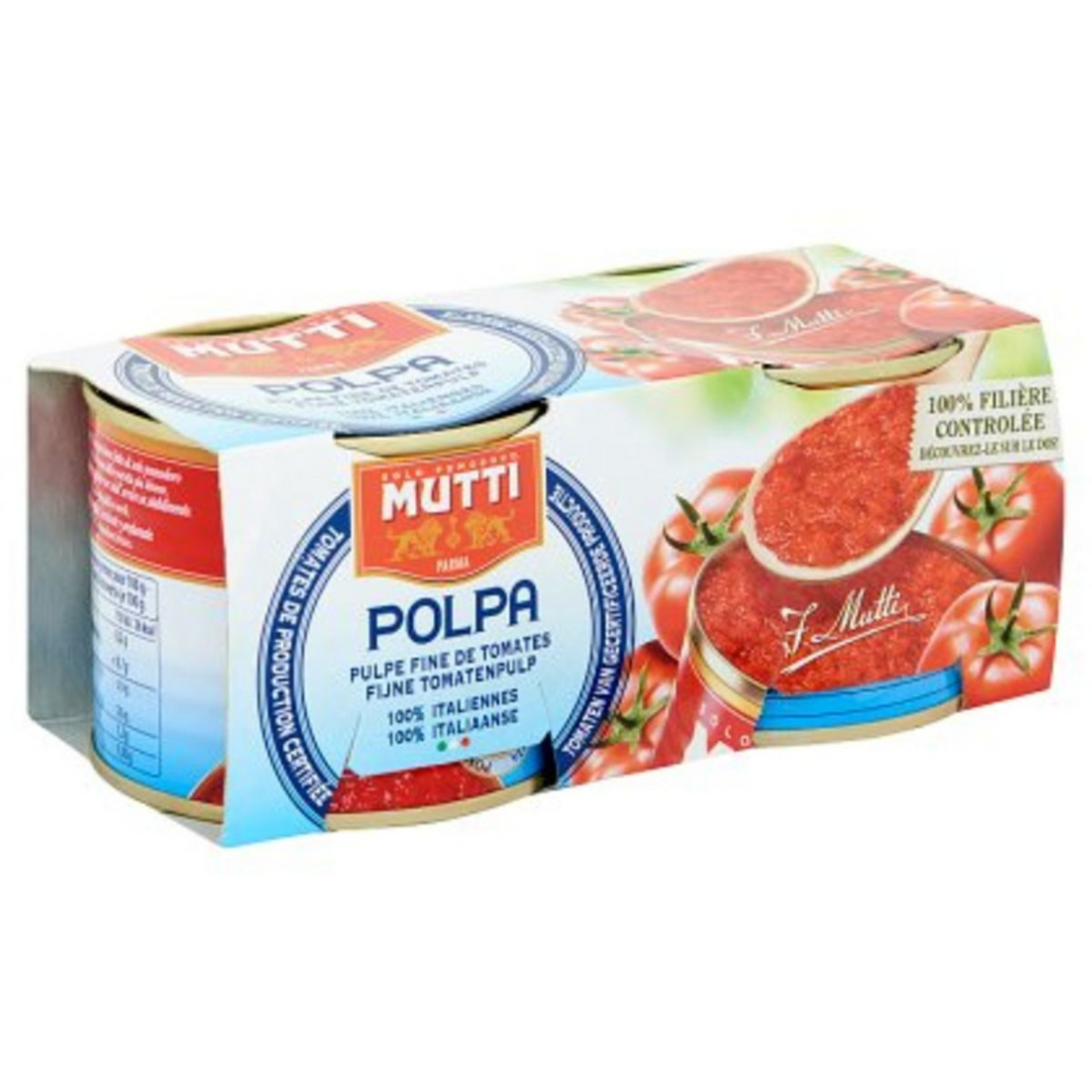 Mutti Pulp Fine 210gx2 -i124