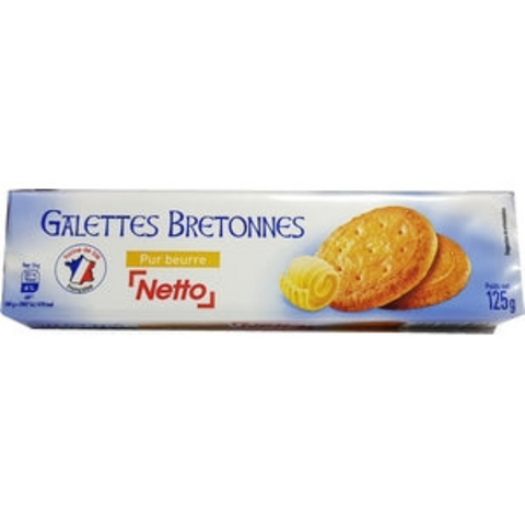 NETTO Galette Bretonne Pur Beurre 125g  -A64-60