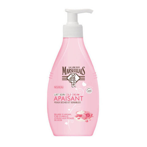 Little Marseillais Milk moisturizer Body dry and sensitive argan and oil with pink petals 250ml -J110