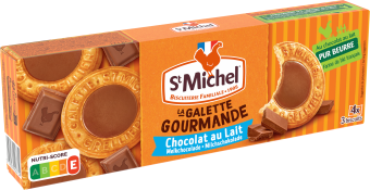 SAINT MICHEL Galette gourmande chocolat au lait 121g A121