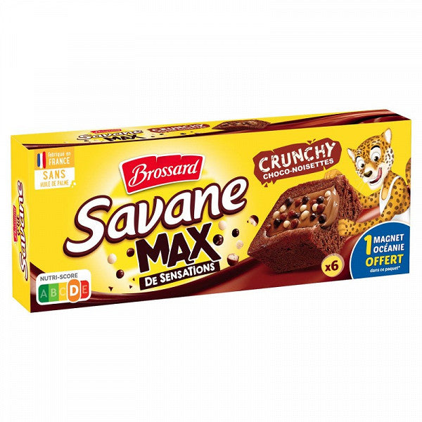 BROSSARD Savane ind max Crunchy 180g DLUO 11/12/23 -A80