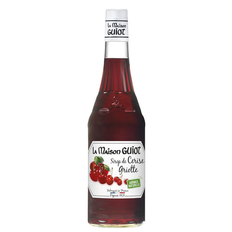 LA MAISON GUIOT Morello Cherry Syrup 700ml BBD 03/2025 -F62
