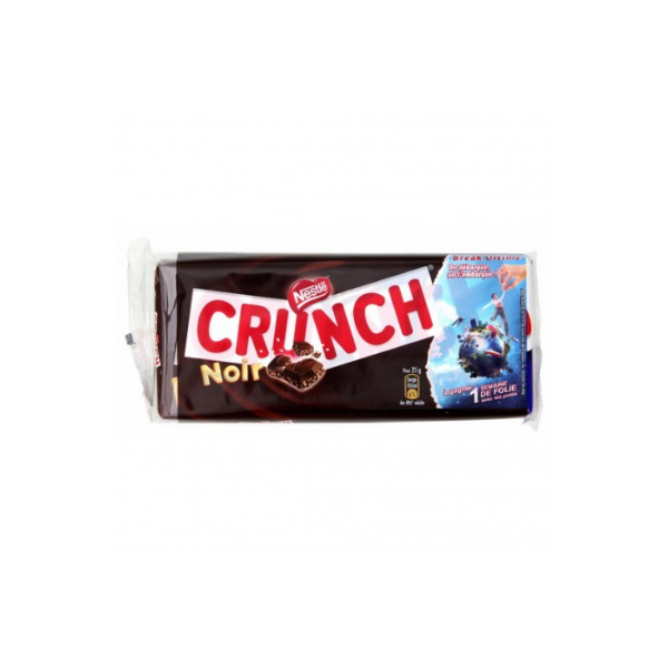 CRUNCH - Chocolat Noir  100g  -B43
