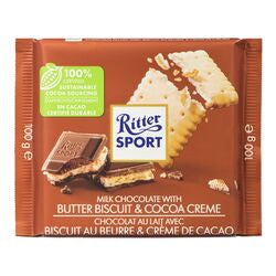 Ritter sport chocolat crème cacao 100g -B73