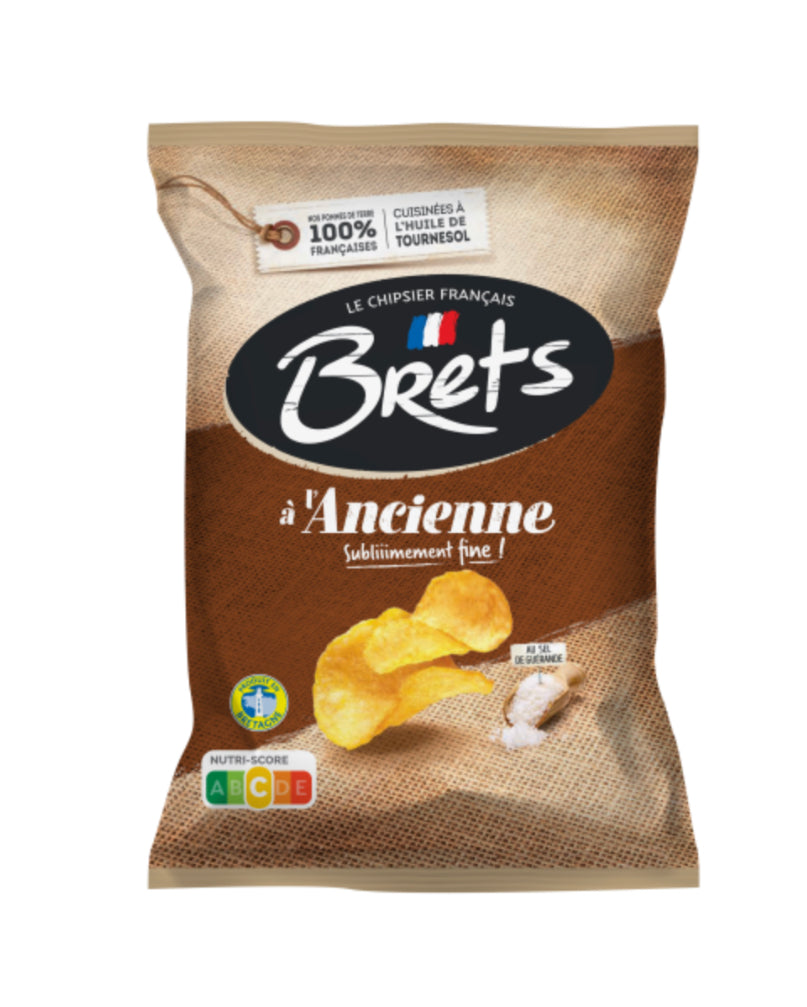 BRETS Chips à l’ancienne au sel de Guérande 25g -CH
