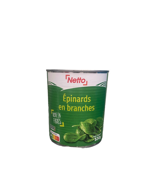 NETTO Epinards Branc 4/4 530g -I32