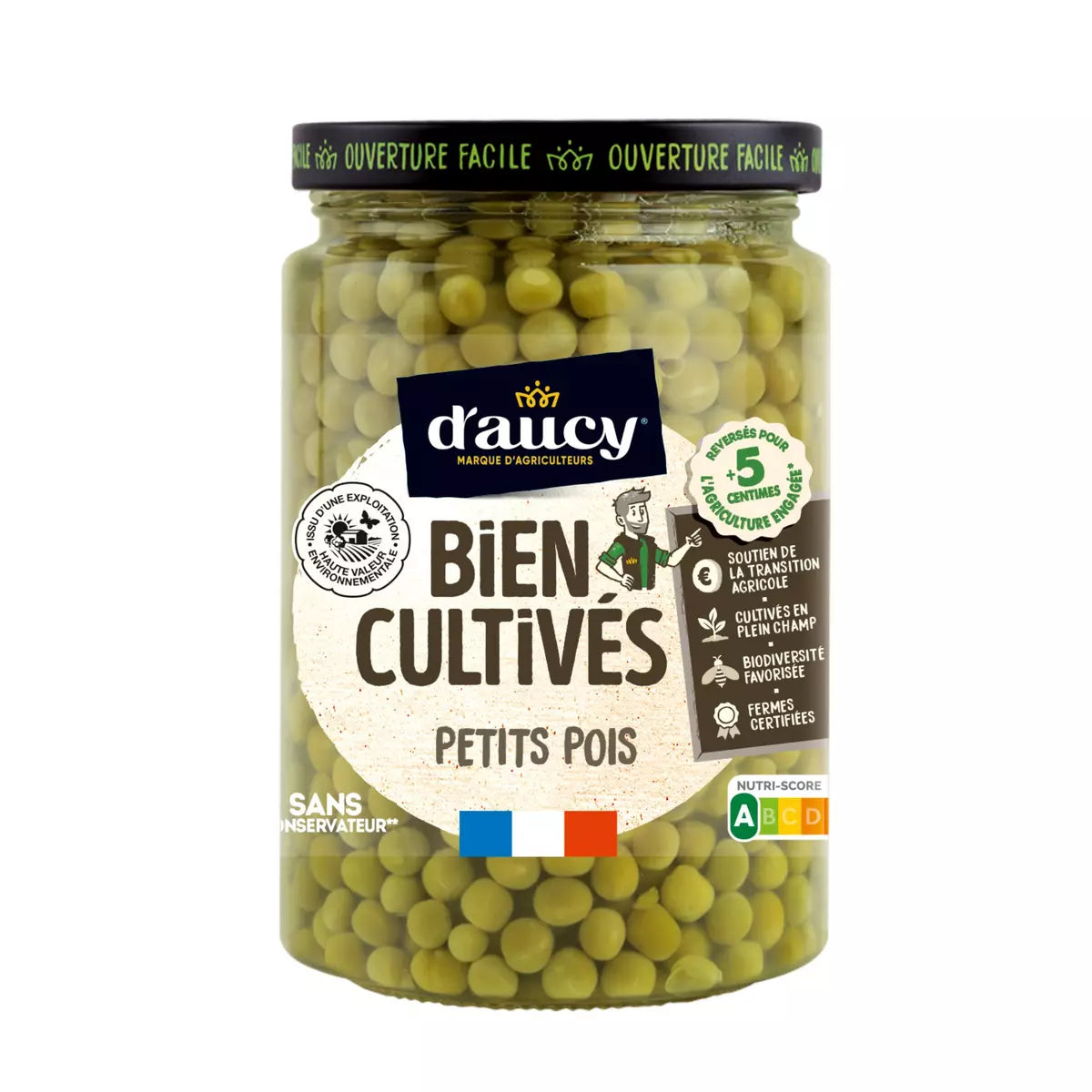 Daucy Petits Pois well cultivated 425g -i103