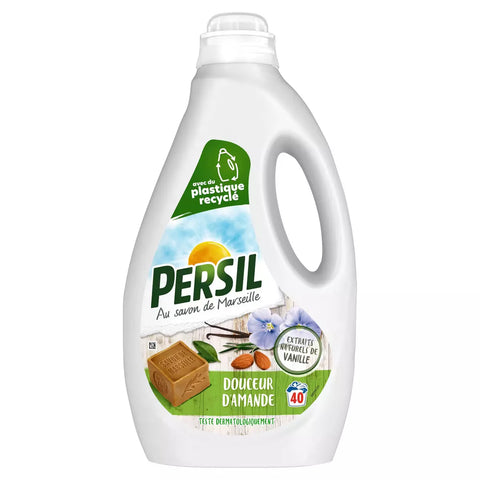 PERSIL Lessive liquide douceur d'amande au savon de Marseille 40 dosages 1.8L -k33
