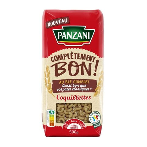 Panzani Coquillettes - Whole wheat 500g BBD 01/06/2025 -C124 