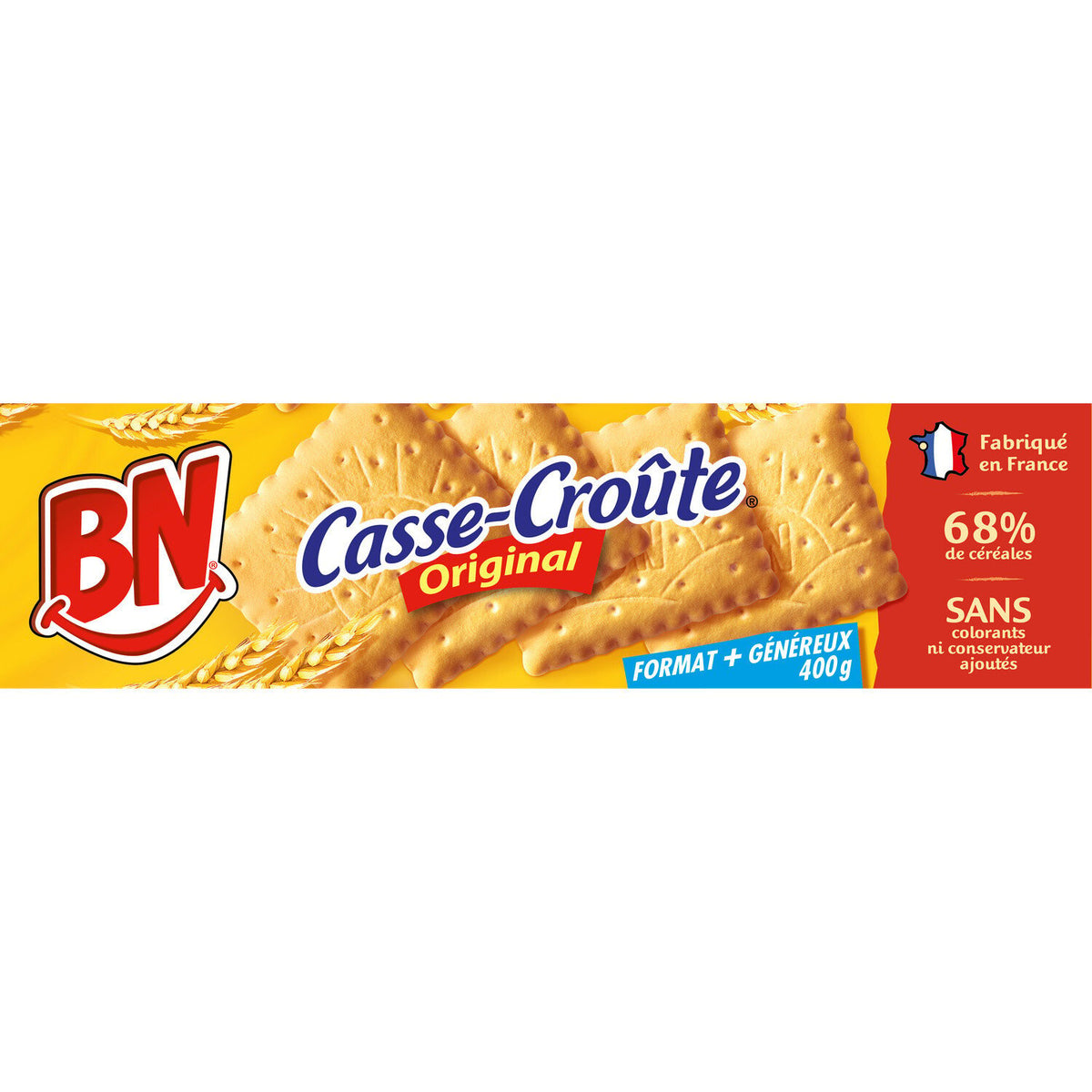 BN Biscuits petit déjeuner Casse Croute 400g  -A154