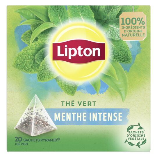 LIPTON Intense mint green tea 32g BBD 04/30/2025 -F113