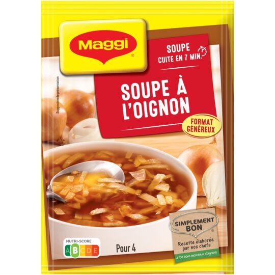 MAGGI Dehydrated onion soup 61g BBD 08/30/2024 -G42
