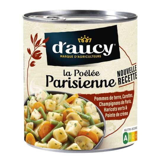 DAUCY Parisian pan-fried cooked vegetables 290g -I20