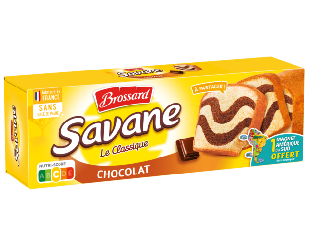 Savane familial chocolat 310g (Origine France) DLUO 15/07/24 - A40