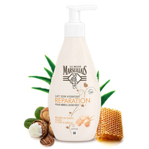 LE PETIT MARSEILLAIS Lait Hydratant karité/aloe/cire abeille 250ml -J110