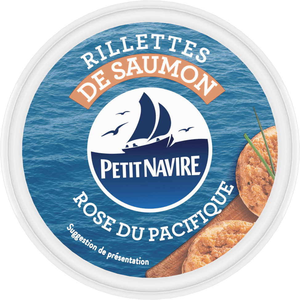 PETIT NAVIRE Rillettes de saumon 125g -C11