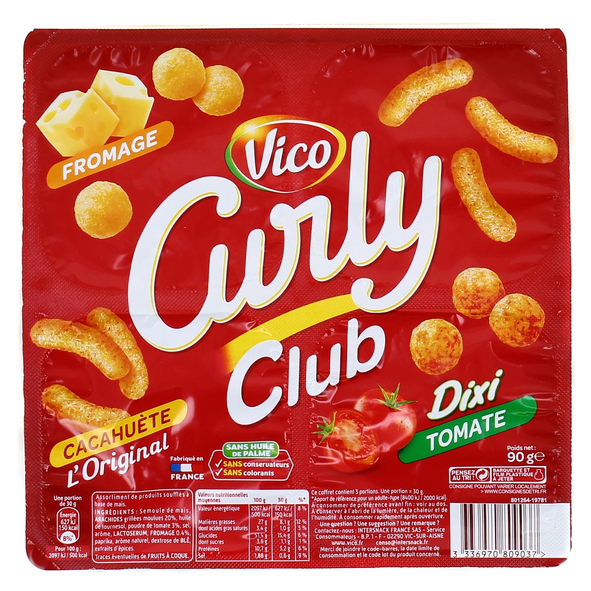 VICO Curly Club 90g BBD 01/05/24-CH