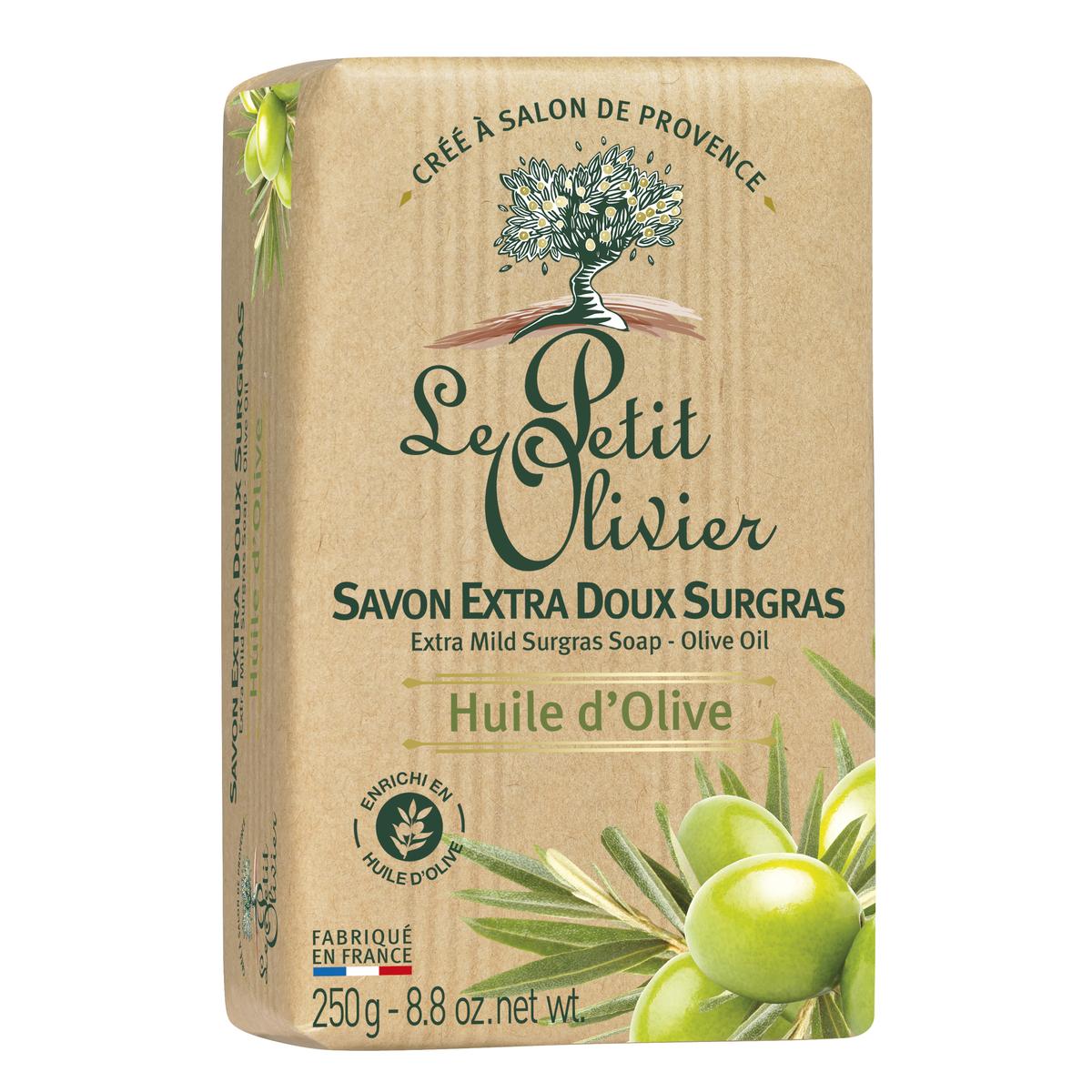 LE PETIT OLIVIER Savon extra doux surgras huile d'olive 250g -J71