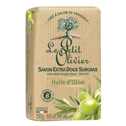 LE PETIT OLIVIER Extra gentle soap with superfatted olive oil 250g -J71