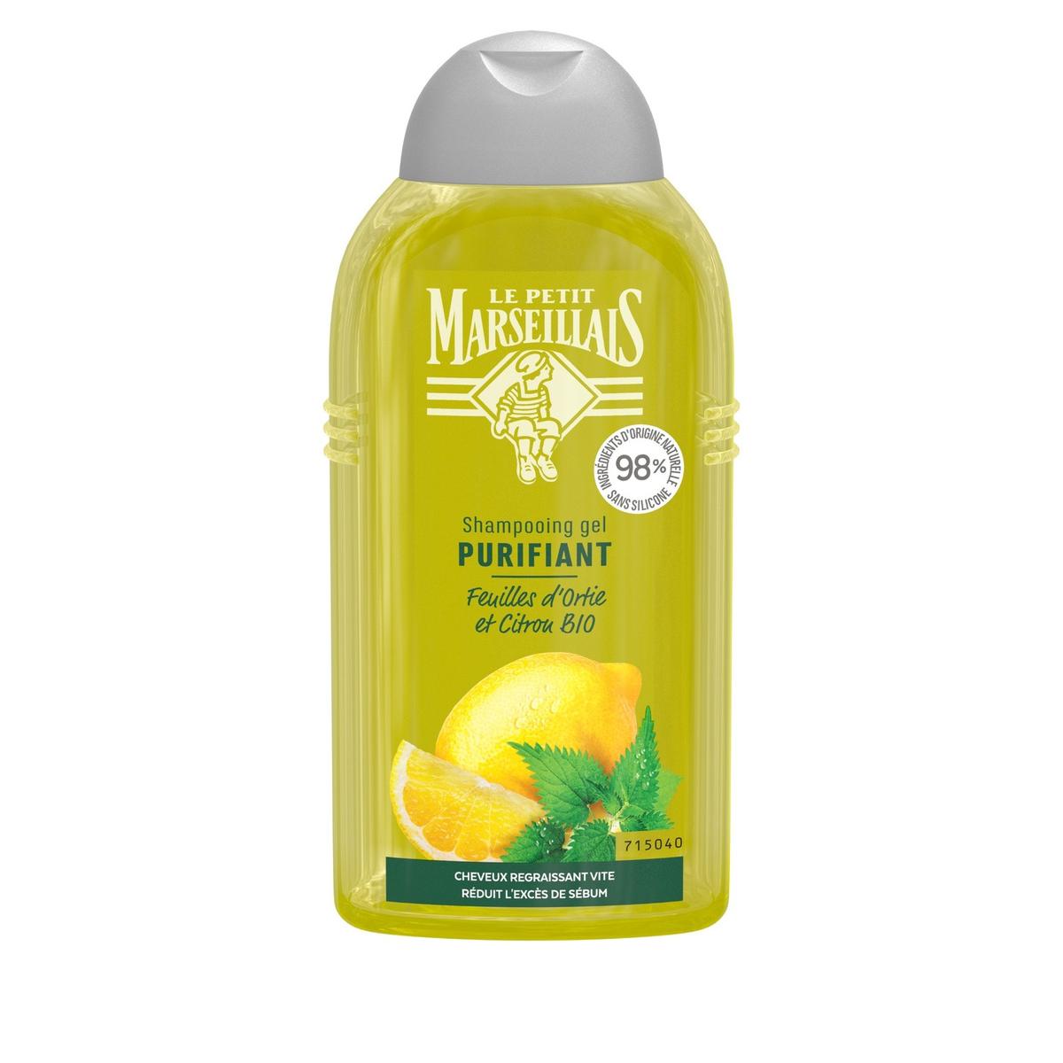 LE PETIT MARSEILLAIS Shampoing ortie et citron 250ml -J123